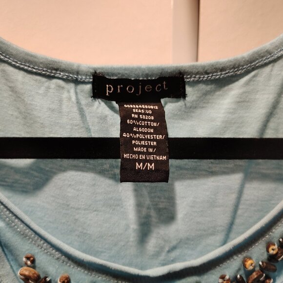 Project Women's Tank Top Size M Medium NWT Cotton Polyester - Picture 7 of 11